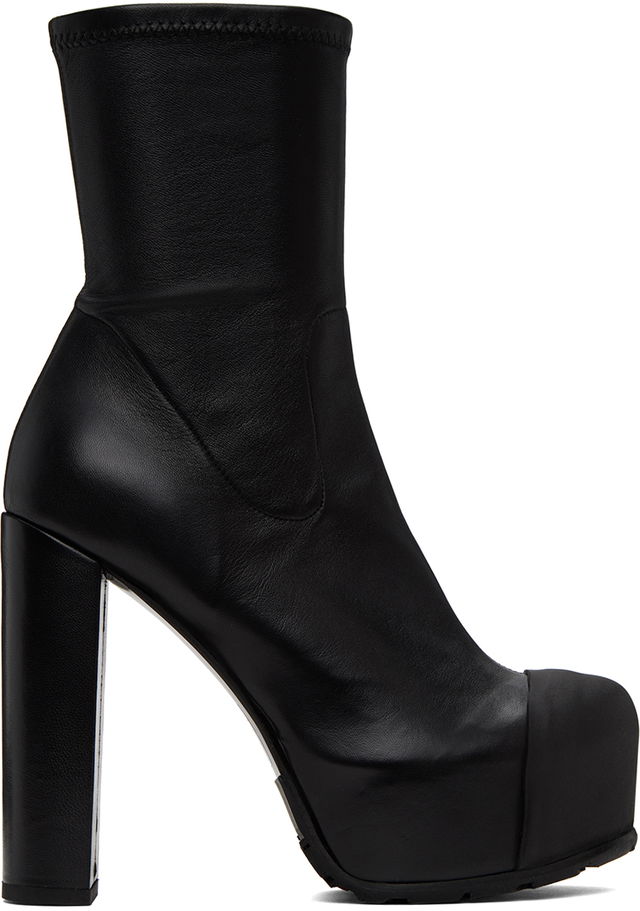 sacai Platform Ankle Boots
