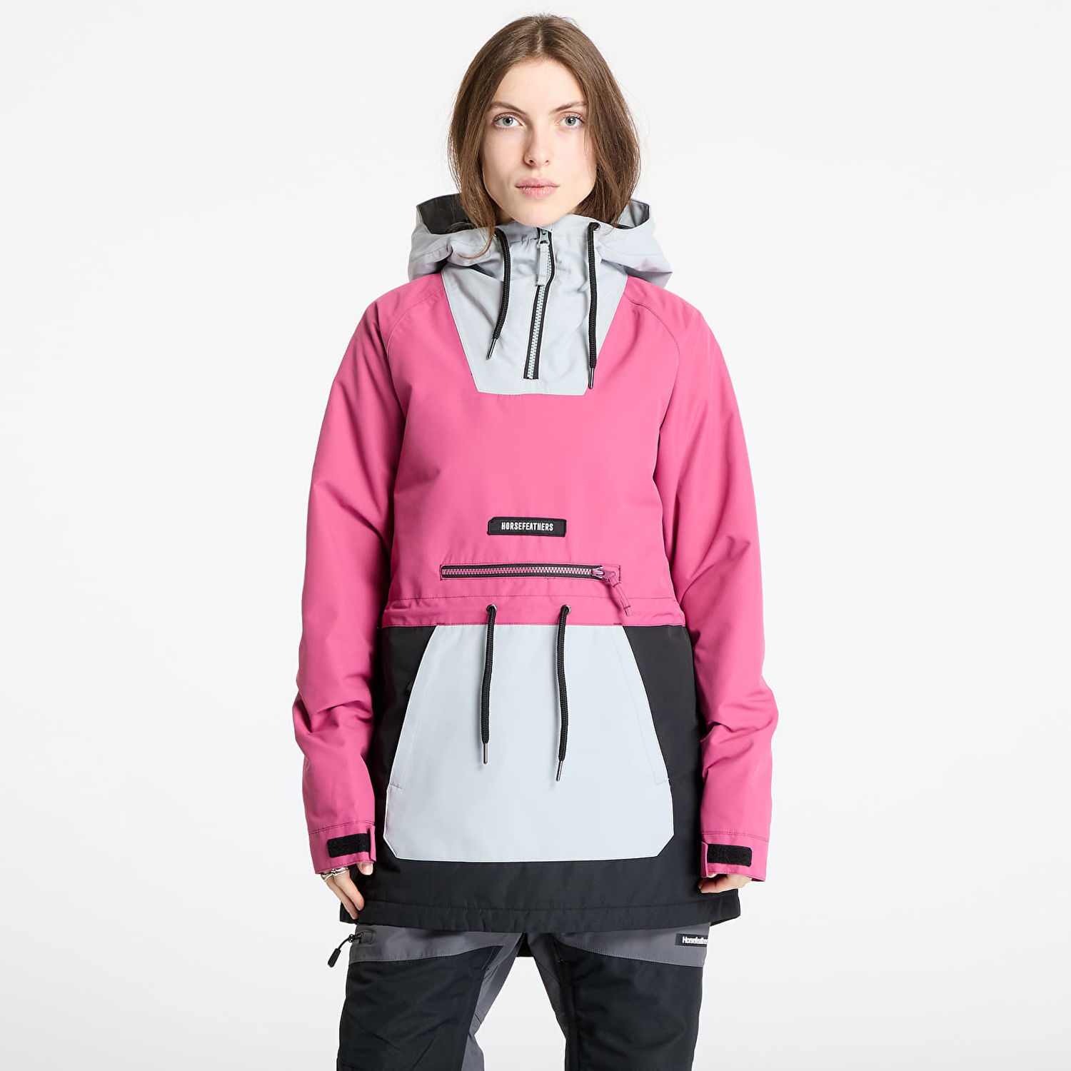 Парка Horsefeathers Women's Derin II Snowboard Anorak Jacket Розово | OW214L, 0