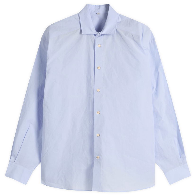 Риза Baserange Baserange Claude Shirt, Size Medium Синьо | TSCL-OCP-AU25-SAX