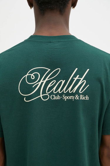 Тениска Sporty & Rich Sporty & Rich Health Script T-Shirt Зелено | TO043511078GR10, 6