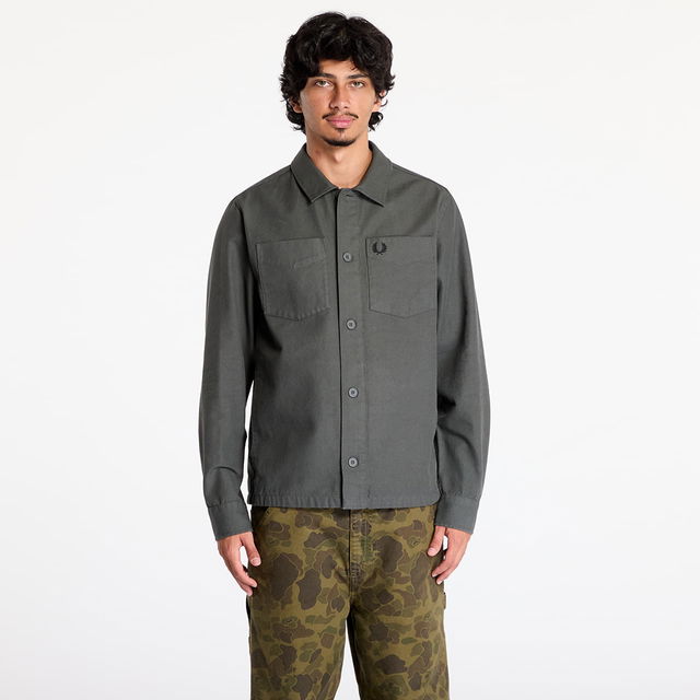 Canvas Overshirt Field Green