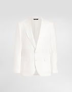 Dolce & Gabbana Single-Breasted Linen Jacket