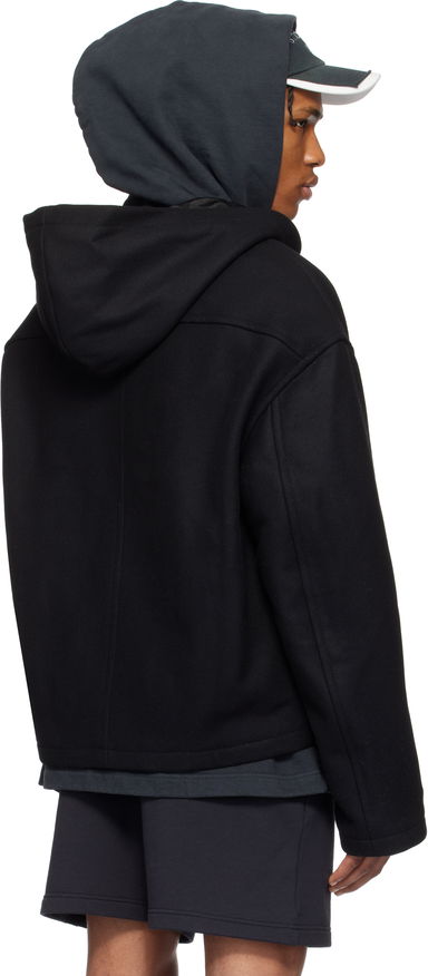 Acne Studios Hooded Wool Blend Jacket, 2