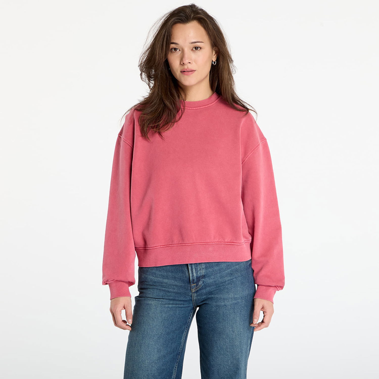 Суитчър Samsoe Samsoe Savan Sweatshirt Розово | F10000056_CLR002648, 0