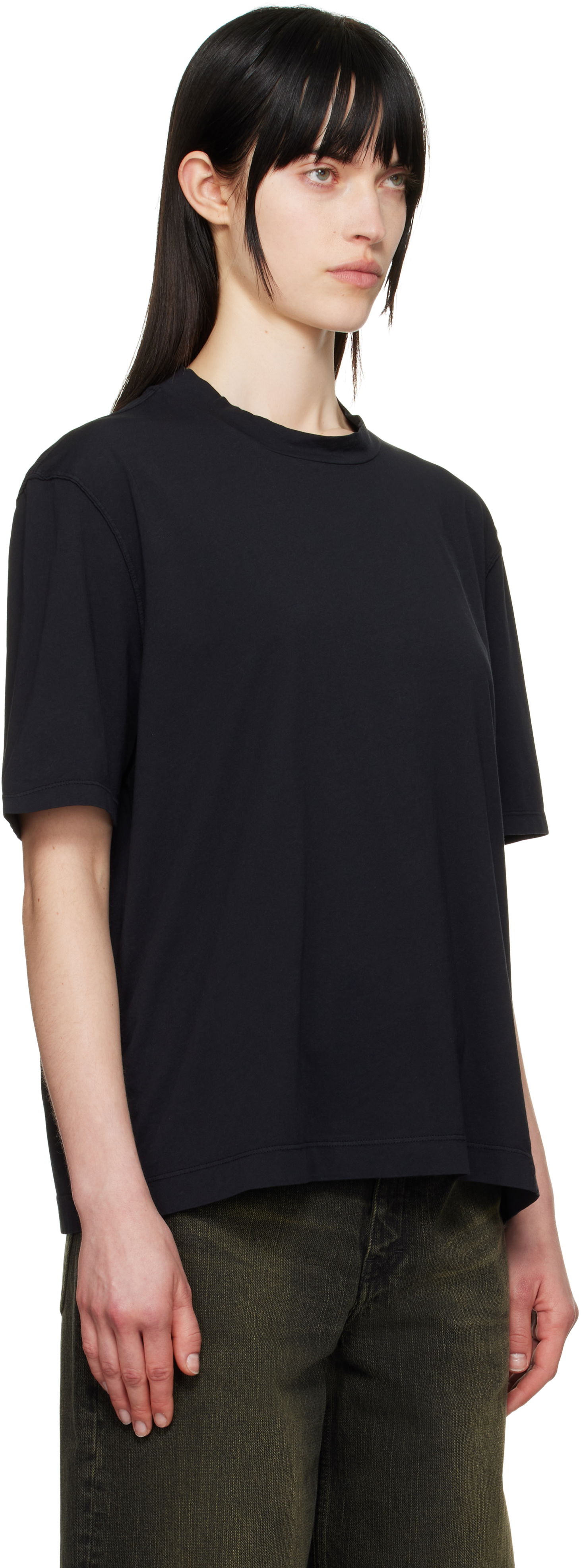 Тениска OUR LEGACY Our Legacy Big T-Shirt Черно | W2256BB, 1