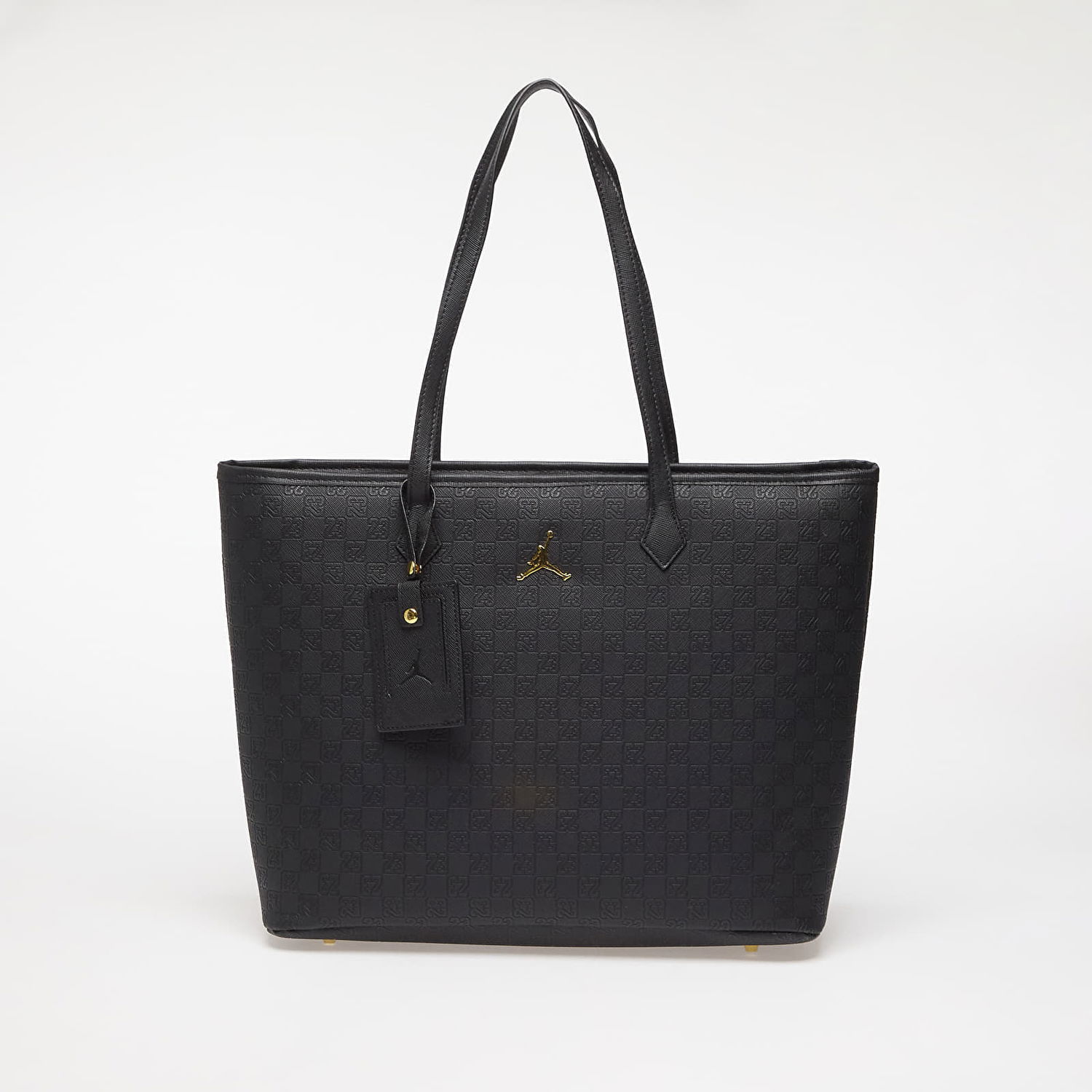Голяма пазарска чанта Jordan Jam Monogram Tote Bag Черно | LM0990-K5X, 0