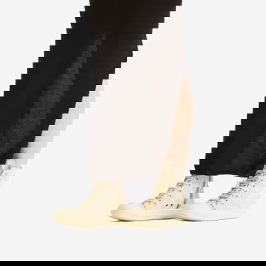 Кецове и обувки Rick Owens Rick Owens DRKSHDW Denim Leather High-Top 36 Бяло | DS01E3800-SMMC-1111, 6