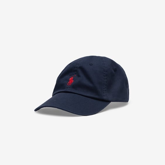Шапка с козирка Polo by Ralph Lauren Cotton Chino Baseball Cap Тъмно синьо | 710548524014, 0