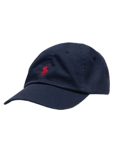 Шапка с козирка Polo by Ralph Lauren Cotton Chino Baseball Cap Тъмно синьо | 710548524014