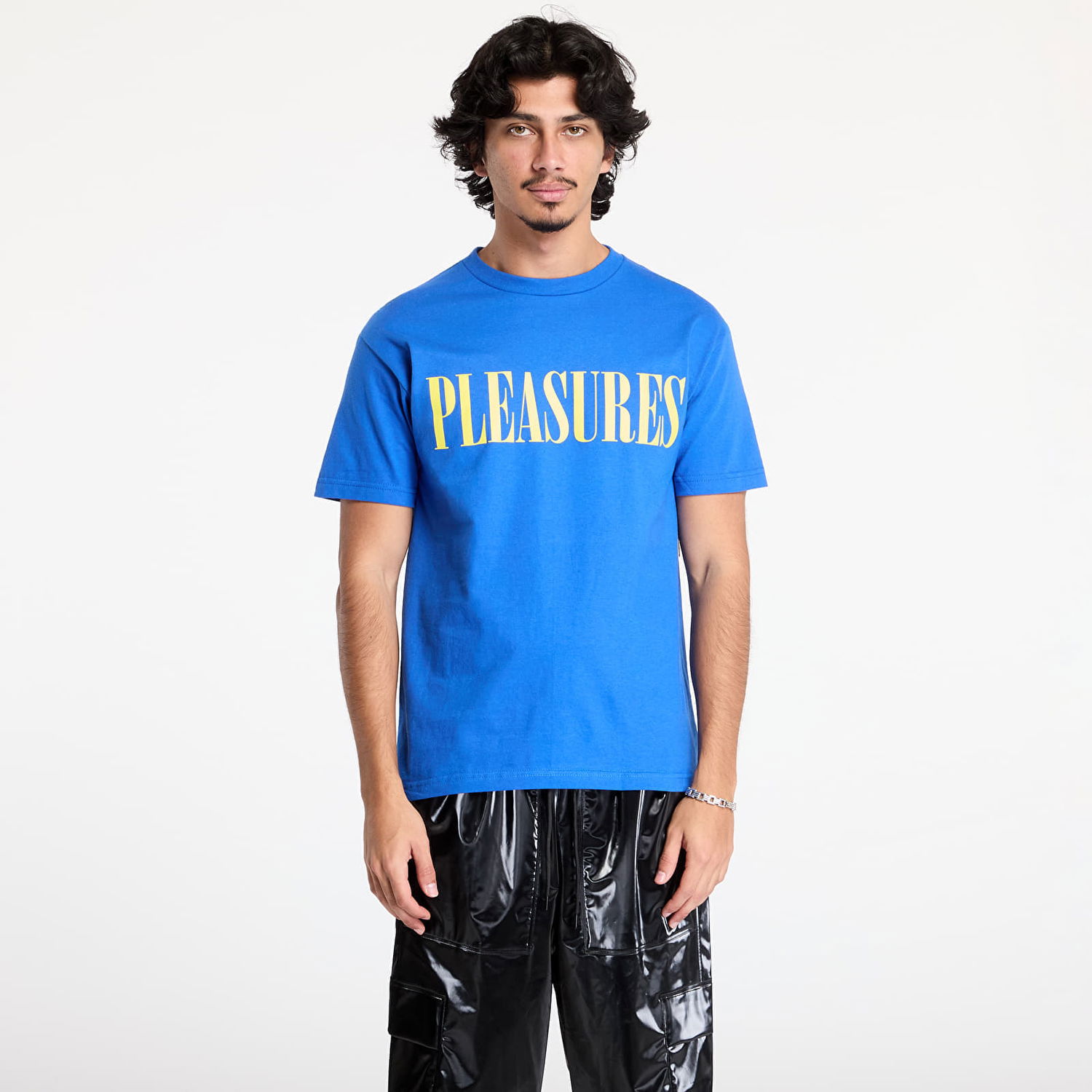Тениска Pleasures Onyx 24 Graphic Print T-Shirt Синьо | P24W048 ROYAL, 0