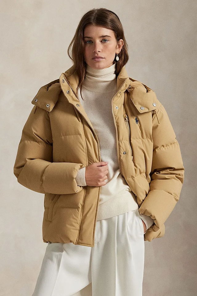 Winter Matte Poly Down Puffer Jacket
