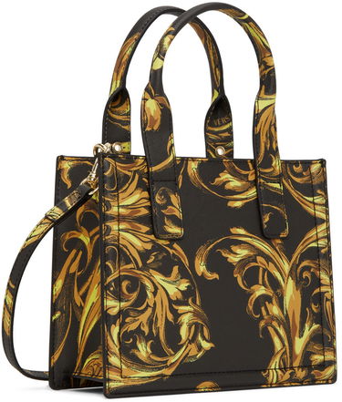 Голяма пазарска чанта Versace Versace Jeans Couture Regalia Baroque Tote Bag Черно | E72VA4BFME71880, 2