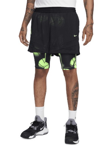 Къси панталони Nike JA Dri-FIT 2-in-1 10cm Basketball Shorts Черно | FQ1022-010