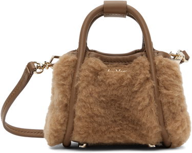 Дамска чанта Max Mara Mini Teddy Handle Bag Кафяво | 2424516212600 MM10739, 0