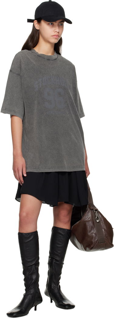 Pокля Acne Studios Acne Studios T-Shirt Minidress Черно | A20836-, 3