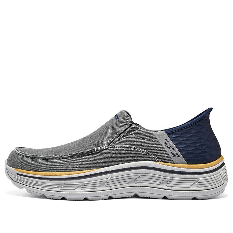 Кецове и обувки Skechers Remaxed-Fenick Slip-Ins Сиво | 204839-BLU