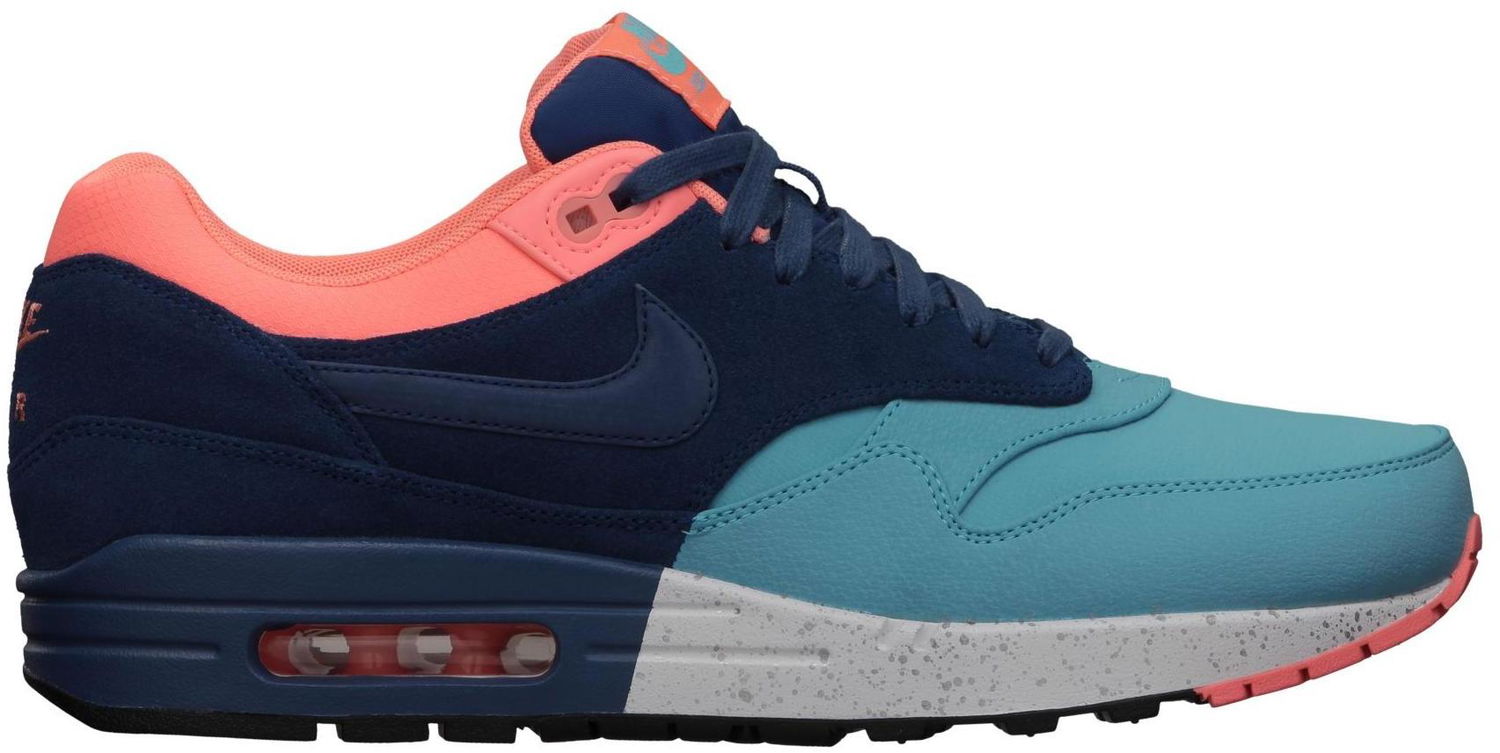 Кецове и обувки Nike Air Max 1 Gamme Blue Atomic Pink Тюркоазено | 512033-440, 0