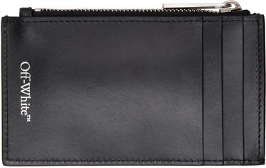 Портфейл Off-White Off-White Bookish Zipped Card Holder Черно | OMND095C99LEA0011001, 3