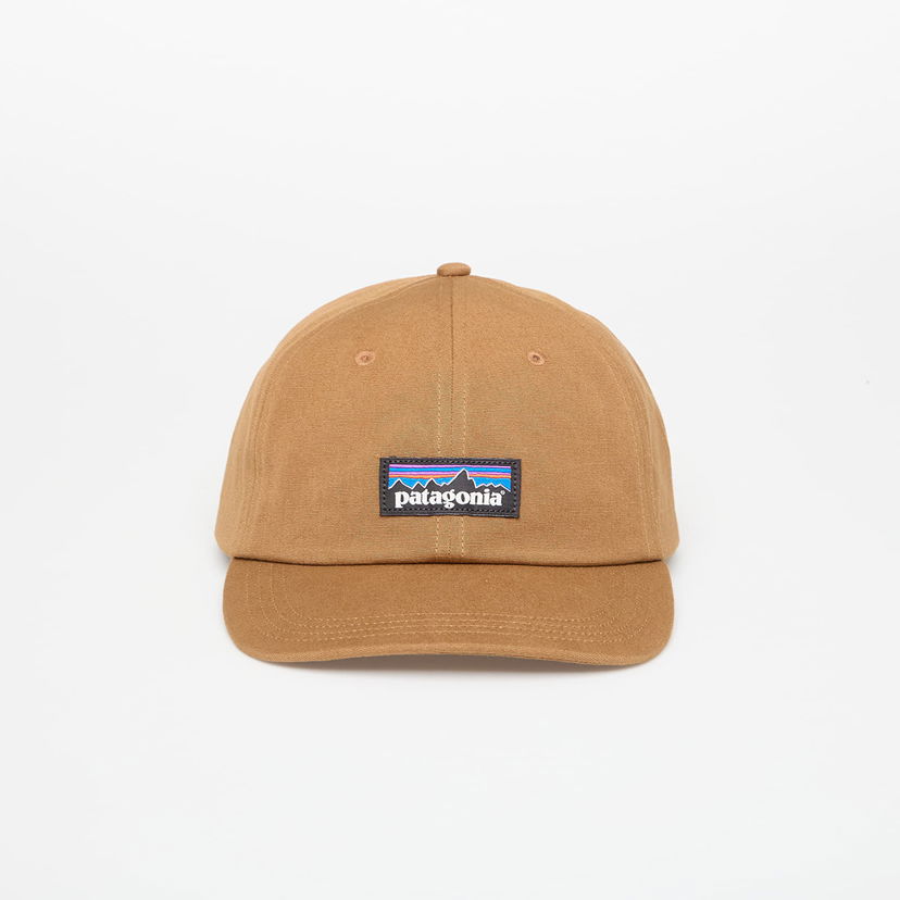 Шапка с козирка Patagonia Patagonia P-6 Label Trad Cap Кафяво | 38296 DRBN