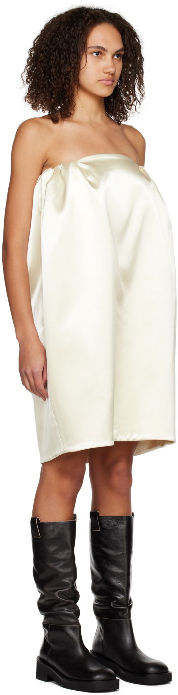 Pокля We11done Volume Mini Dress Бяло | WD-OP3-22-180-W-IV, 1