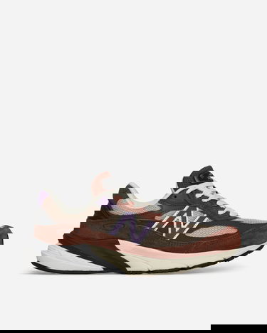 Кецове и обувки New Balance 990v6 Made in USA Кафяво | U990OP6, 1