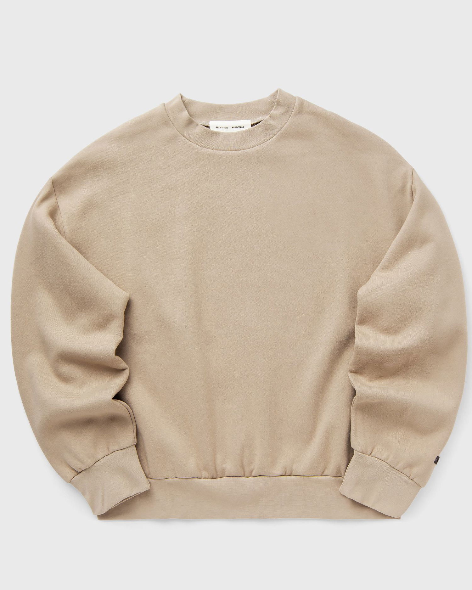 Суитчър Fear of God Classic Fit Fleece Crewneck Sweatshirt Бежово | 192SP252041F-198, 1