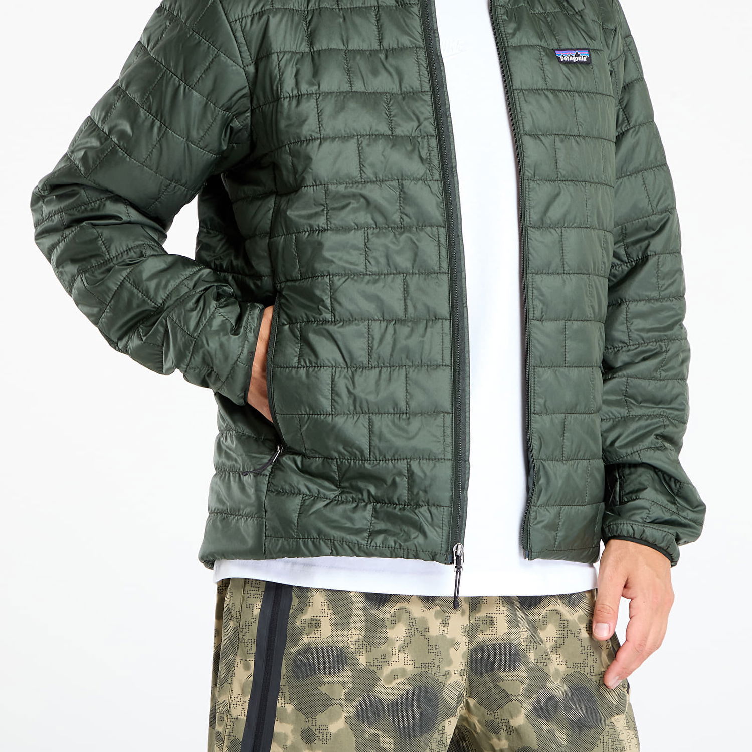 Пухо яке Patagonia Nano Puff Jacket Зелено | 84213 OLGG, 1