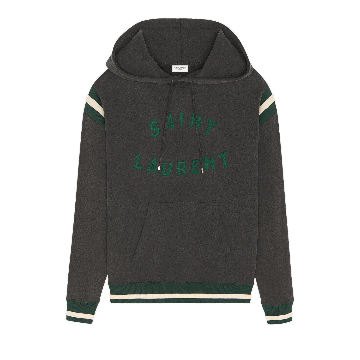 Суитчър Saint Laurent Logo Varsity Hoody Черно | 689395 Y36SV 1175, 0