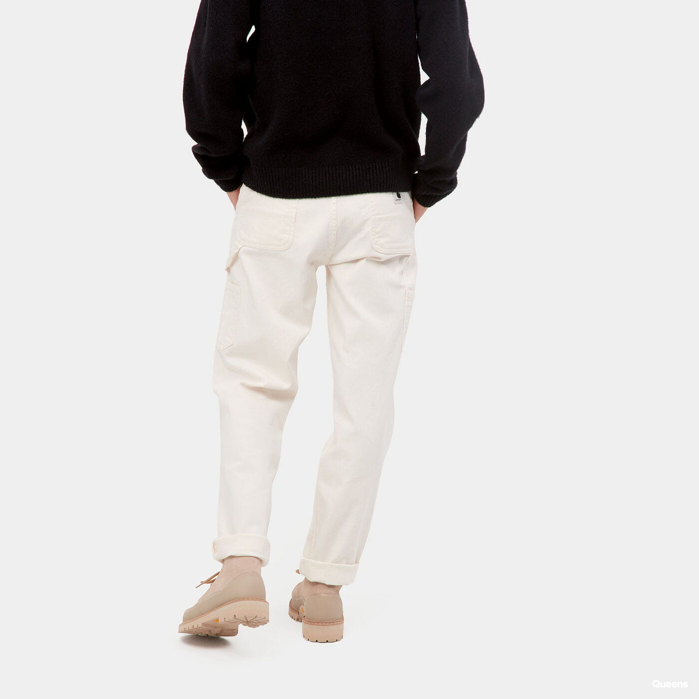 Панталони Carhartt WIP Work In Progress Pierce Бяло | I028635.D602, 1