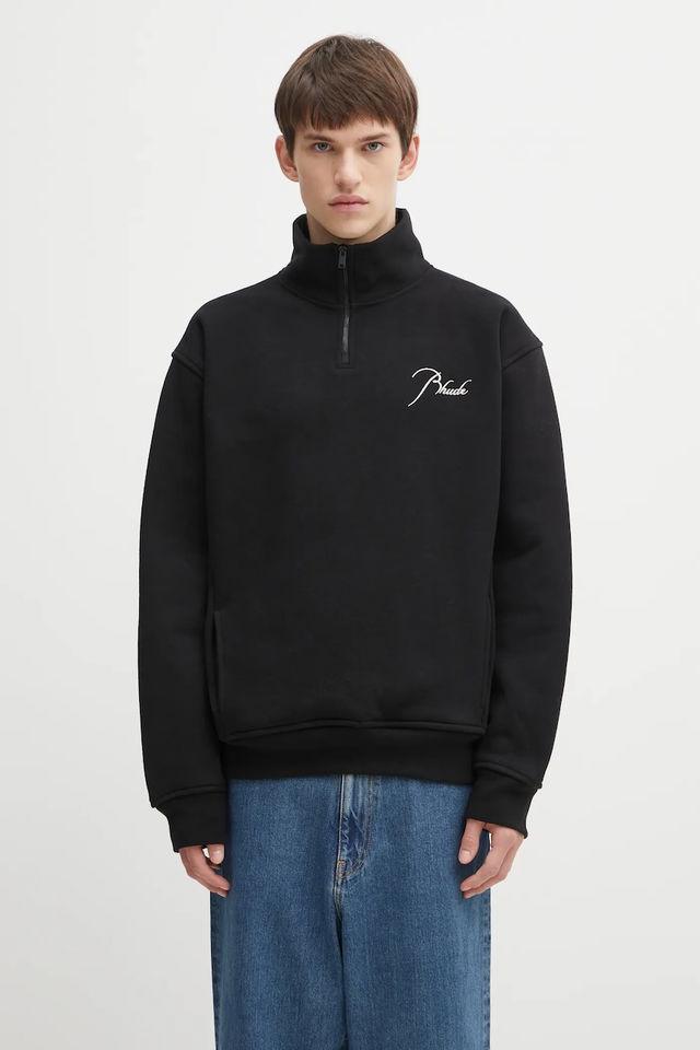 Classique quarter zip sweatshirt with logo