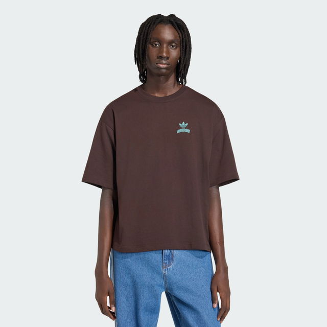 Relaxed Fit Pixelated Burget Character Graphic T-Shirt