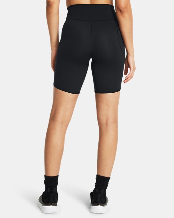 Къси панталони Under Armour Motion Crossover Radlerhose für Damen Schwarz Черно | 1383633-001, 1