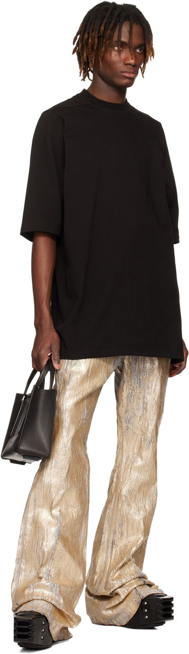 Чанта през рамо Rick Owens Rick Owens Mini Edith Shopper Tote Черно | RA01E0652 LCN, 3