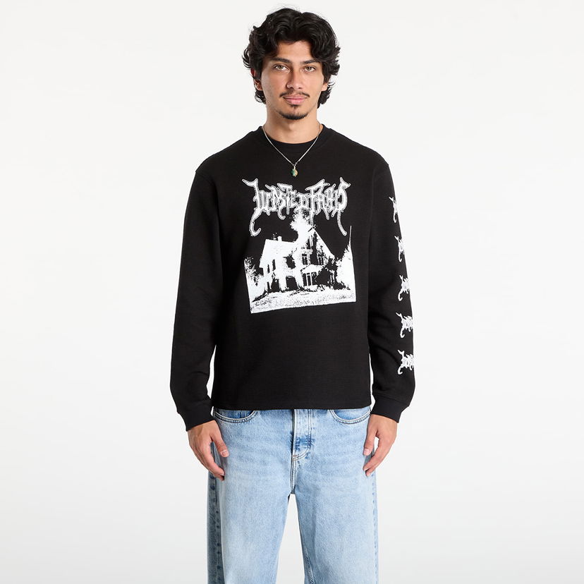 Суитчър Wasted Paris Wasted Paris Ignited Thermal Sweatshirt Черно | WP_000297
