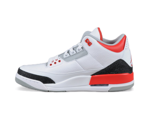 Кецове и обувки Jordan Air Jordan 3 Retro "Fire Red" 2013 Бяло | 136064-120