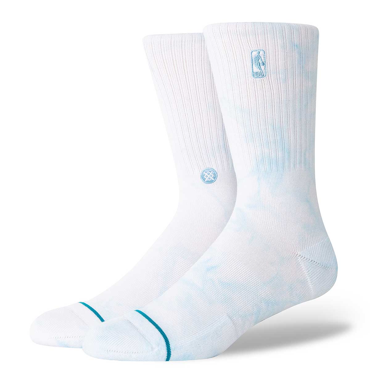 Чорапи Stance NBA Logoman Dye Socks Бяло | A556C22NBABL, 1