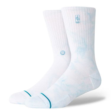 Чорапи Stance NBA Logoman Dye Socks Бяло | A556C22NBABL, 1