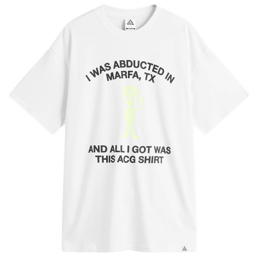 Тениска Nike ACG Alien T-Shirt Бяло | HV2168-121