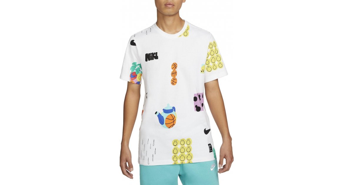Тениска Nike Sust Air Open T-Shirt Бяло | dq1014-100, 1