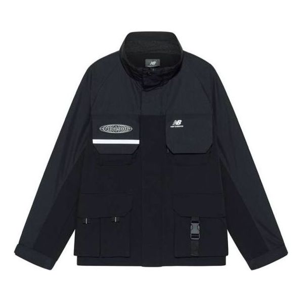 Ветровка New Balance Windproof Cargo Jacket Черно | NAA3N011-BK, 0