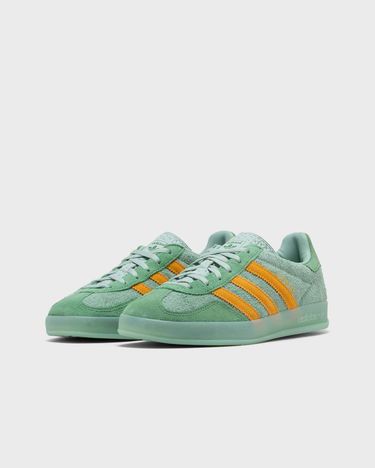 Кецове и обувки adidas Originals Gazelle Indoor Hazy Green Yellow Зелено | IG6783, 1