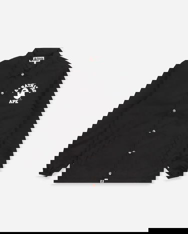 Яке BAPE College Coach Jacket Черно | 1G30 140 015 BLACK, 2