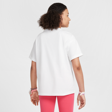 Тениска Nike Girls' T-Shirt Бяло | HQ2337-100, 3