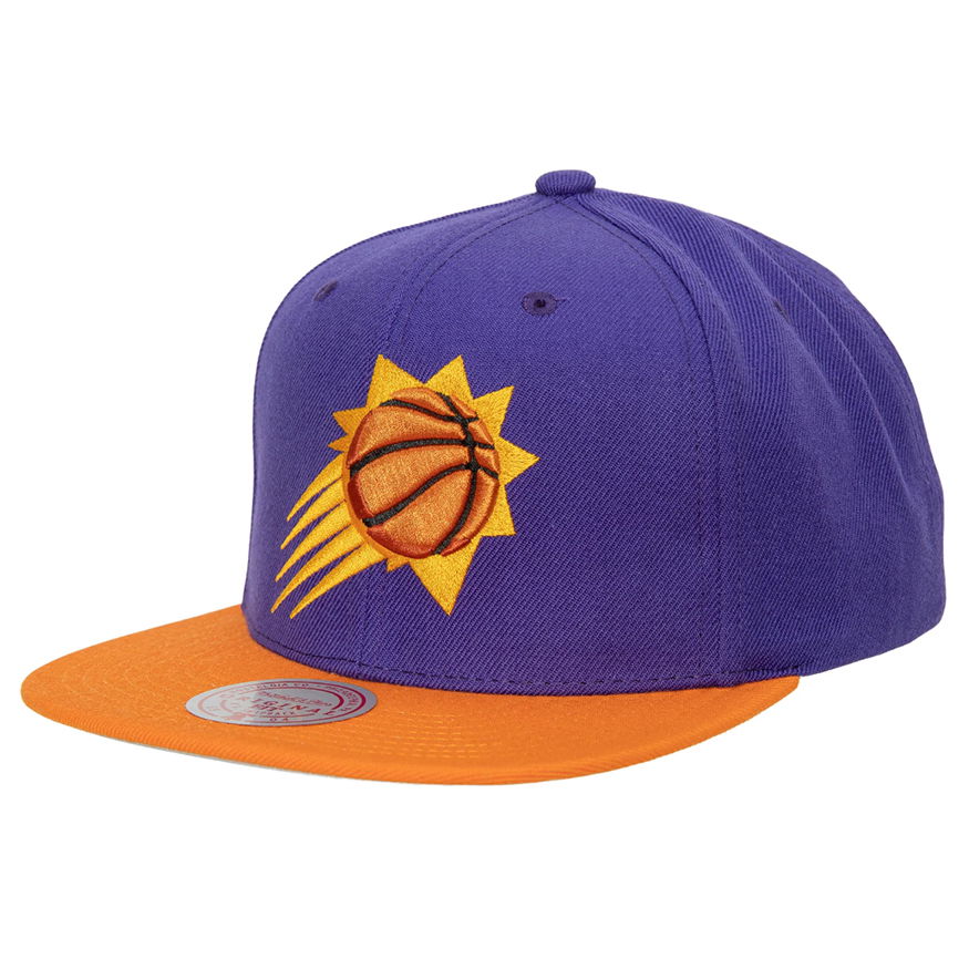 Шапка с козирка Mitchell & Ness NBA Team 2 Tone 2.0 Snapback Phoenix Suns Лилаво | HHSS3264-PSUYYPPPPROR, 0