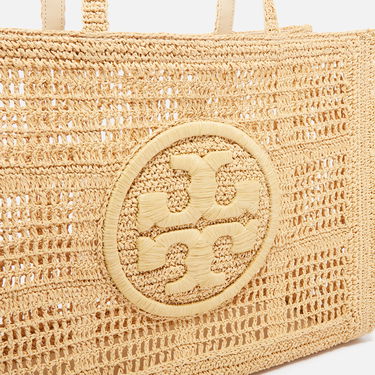 Голяма пазарска чанта Tory Burch Crocheted Tote Bag Бежово | 151277-254, 2