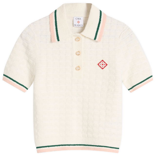 Casablanca Women's Boucle Polo