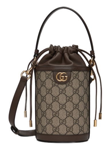 Дамска чанта Gucci Mini Ophidia Bucket Bag Бежово | 760199 9AAD9