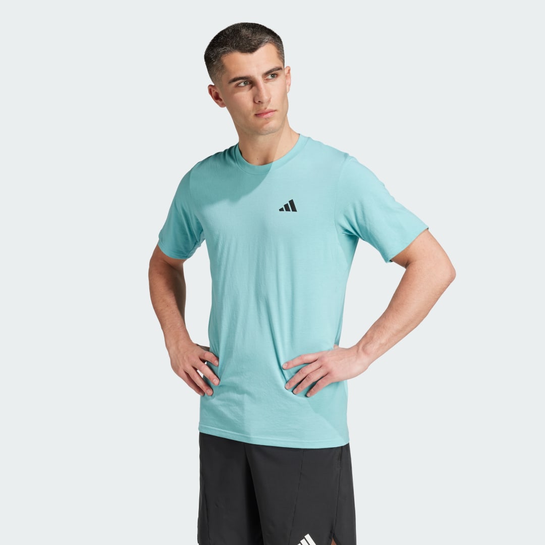 Тениска adidas Performance Train Essentials Feelready Тюркоазено | IW3328, 1