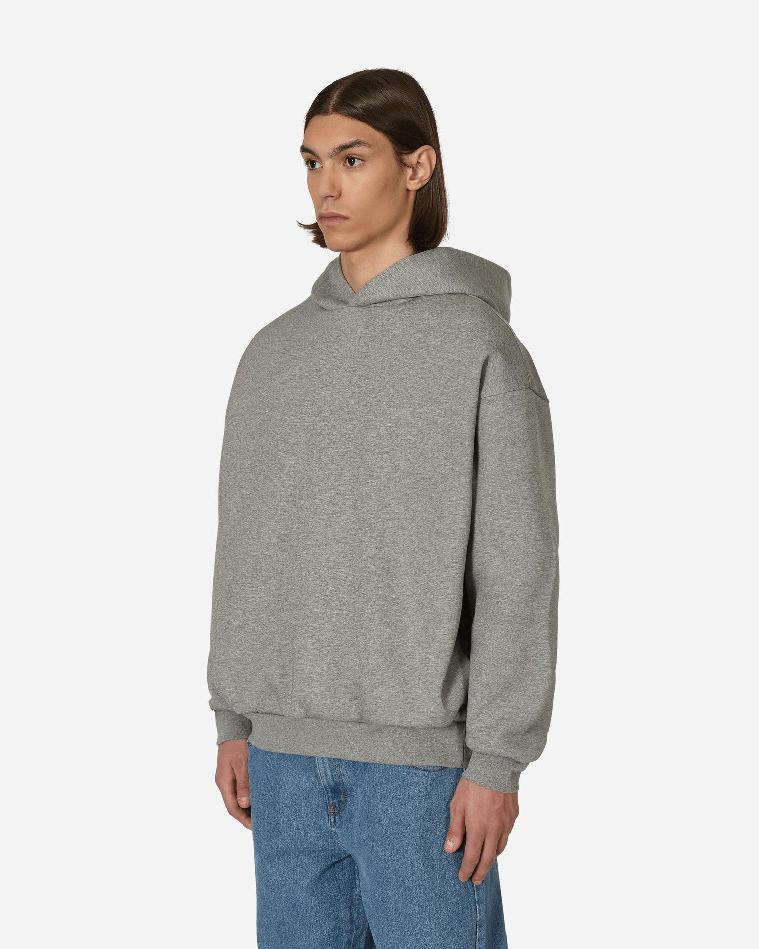Суитчър adidas Originals Basketball Heather Hooded Sweatshirt Сиво | IP1688 001, 1