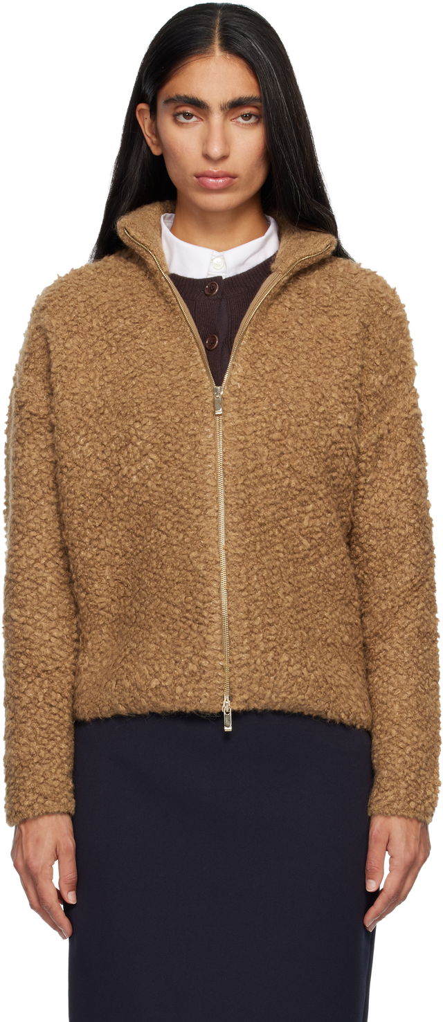 Oggetti Teddy Full-Zip Cardigan